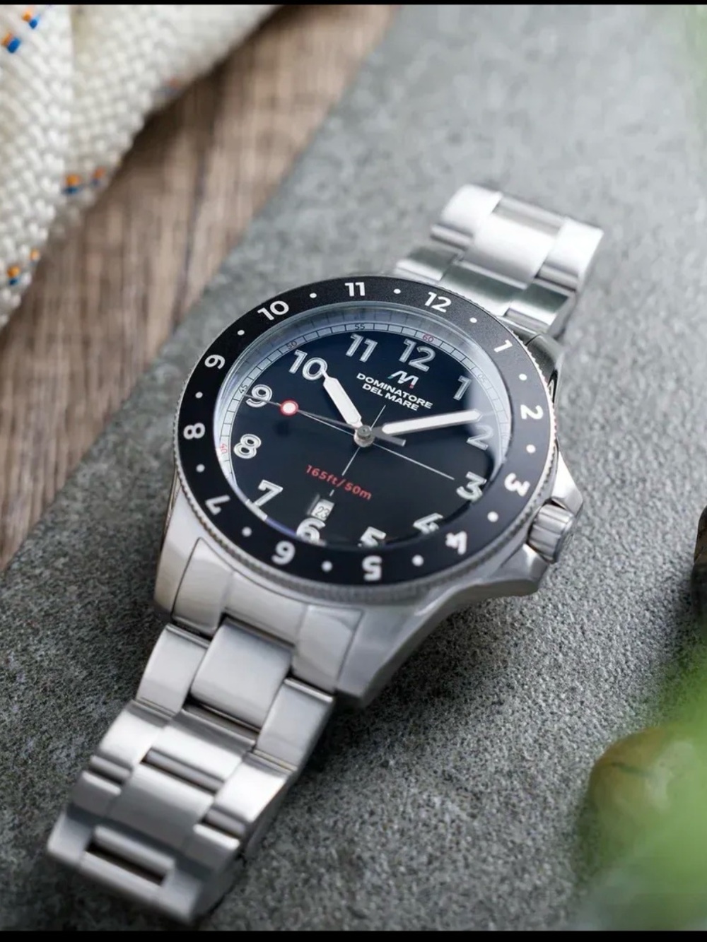 Bandiera 3 Hands Date Classic Black